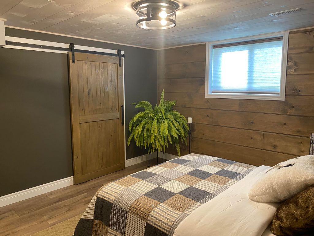 complete basement renovation